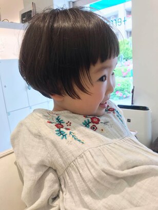 サイドツーブロック 短めスタイルキッズ大船の美容室ならTAWA kids hair salon