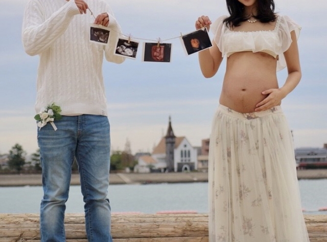 セルフ マタニティフォト🤰💓sweets__nanoが投稿したフォトブックLemon8