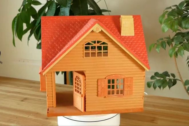 1 12 シルバニアファミリー 家 カスタム ドールハウス バルコニ