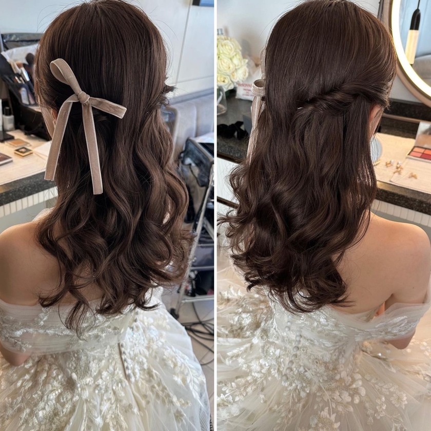 トレンドの花嫁ヘア♡ハーフツインのアレンジ10選をご紹介 今週のスタスナ omotte magazine fromANNIVERSAIRE記念日にまつわるマガジン