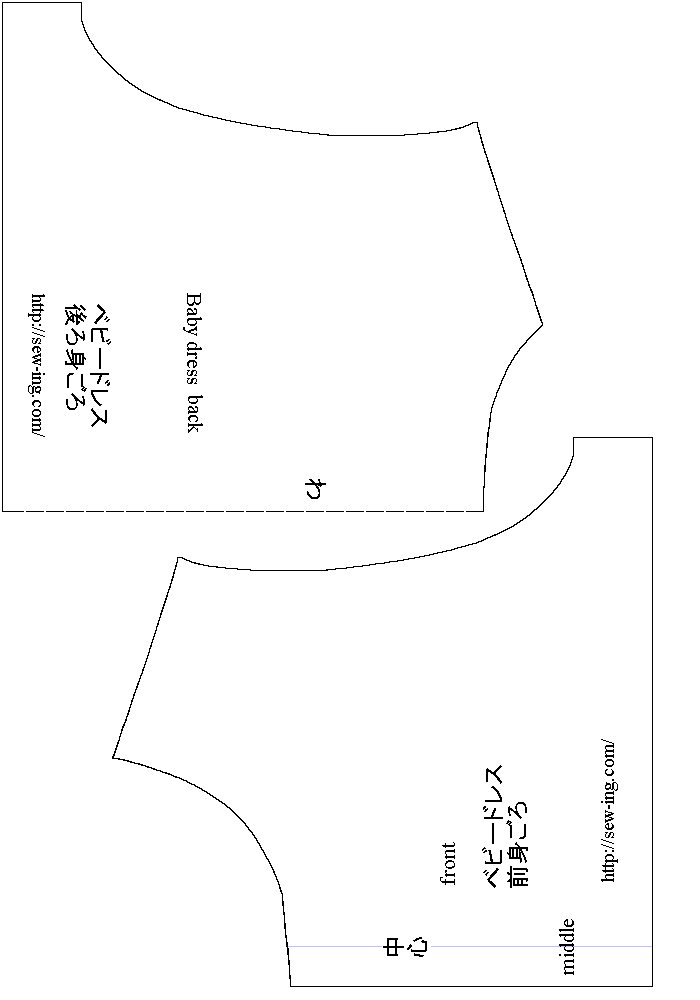 子供服フェイクファーベストの作り方