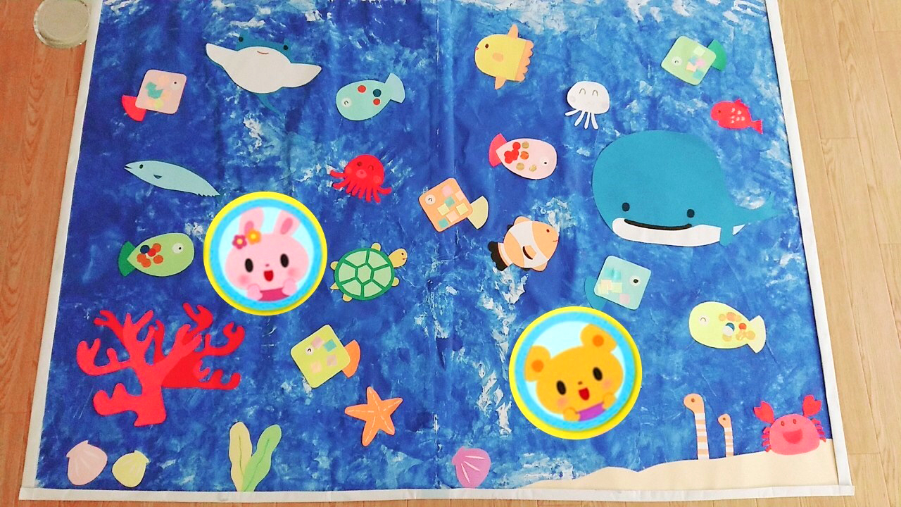 2つの素材でできる手作り魚〜ごっこ遊びにもってこいの製作遊び〜保育と遊びのプラットフォーム ほいくる