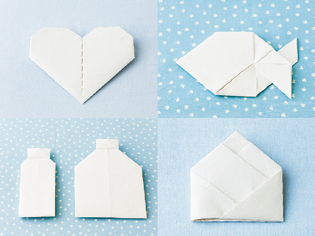 幼児でも簡単なかわいい折り紙のハートの折り方！正方形の折り紙1枚でOK