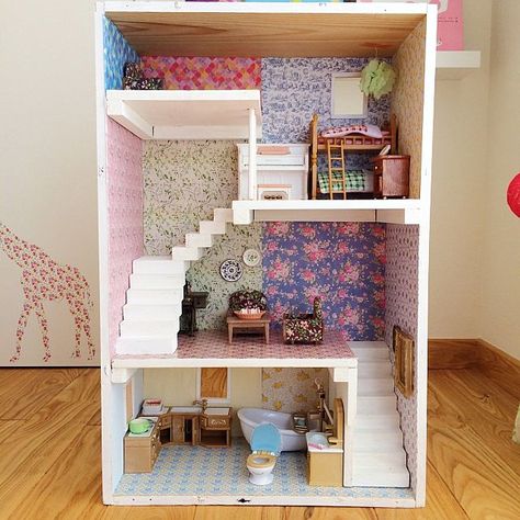 リカちゃん、カラーボックスハウスセット