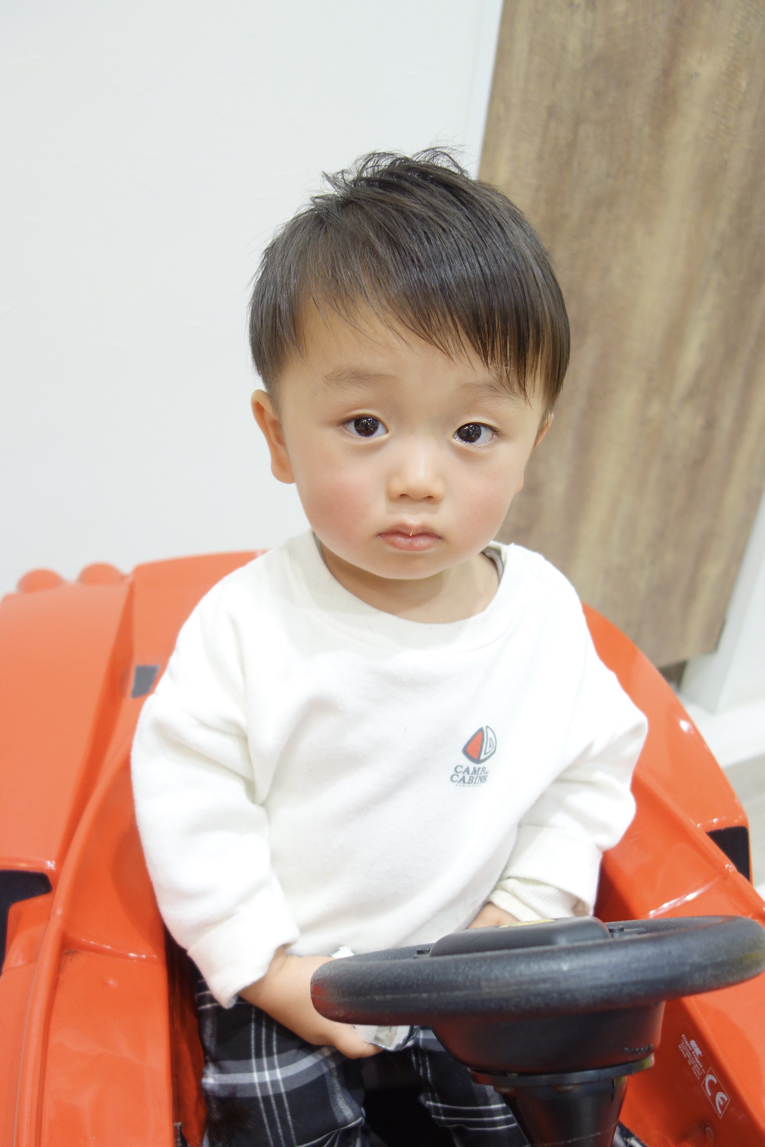 1歳児の男の子髪型