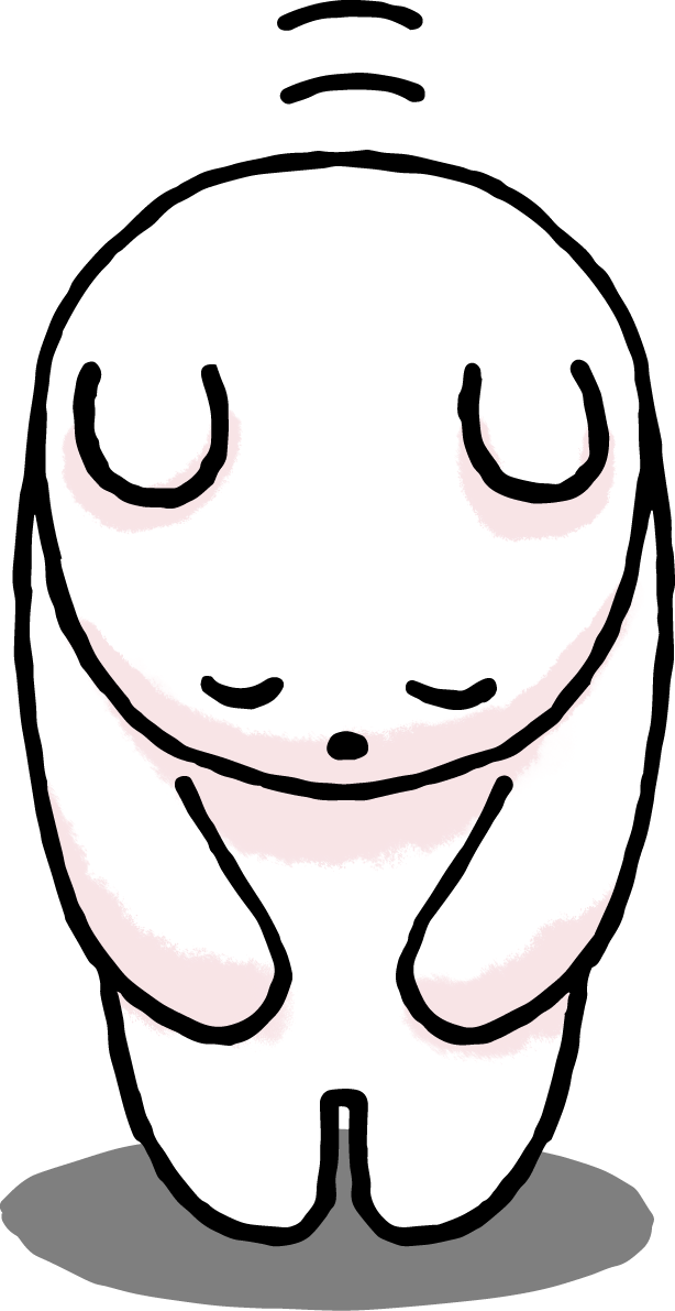 ペコポン様 ありがとうございます お辞儀でぺこりのイラストかわいい無料イラスト素材