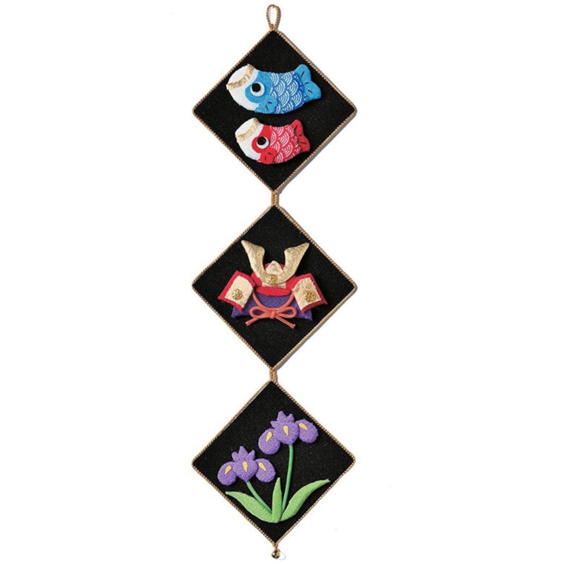 掛け軸のような鯉のぼり 手作りキット 端午の節句 五月人形 男の子 こどもの日 初節句 つるし飾り 室内用 こいのぼり コンパクト : 幸せデリバリー- 通販 - Yahoo!ショッピング