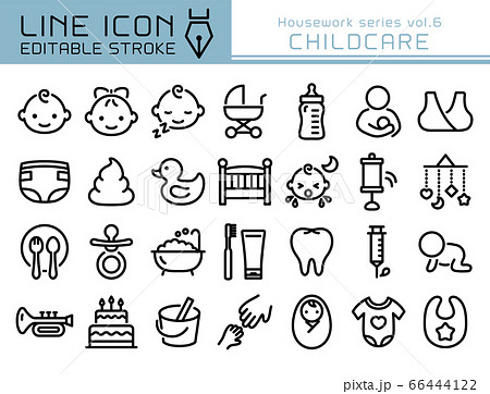 子育てフリーのアイコンイラスト素材 icon-pit