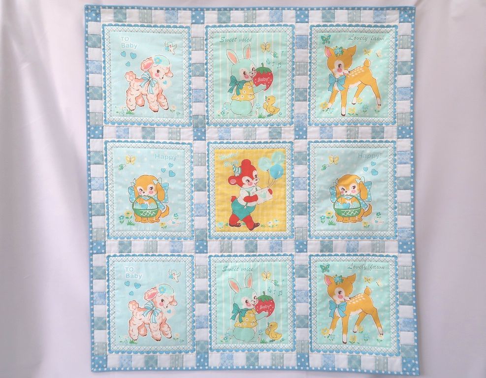 １０５５☆ウルのおくるみ☆ハワイアンキルト専門店LAULAU