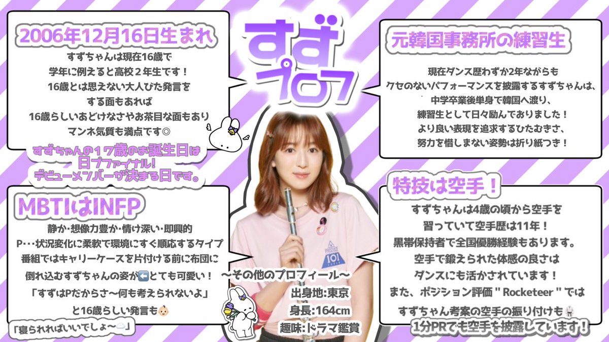 山本すずの経歴は?韓国事務所の練習生期間は2022年5月~冬まで