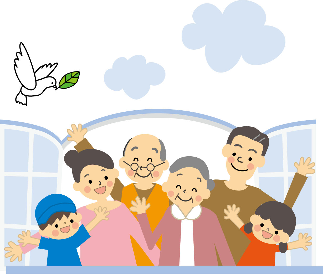 まとめ 家族の無料イラスト素材集イラストイメージ