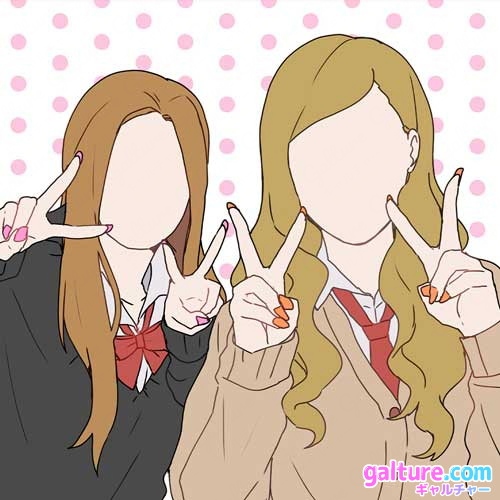 プリクラポーズ3人TikTok