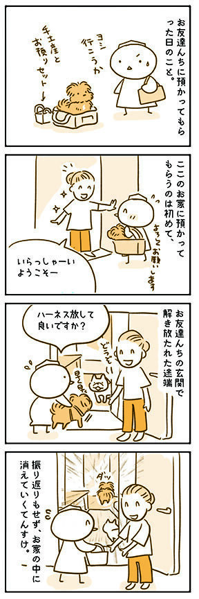 犬の友達の動物ポスター - アート – Paris-poster