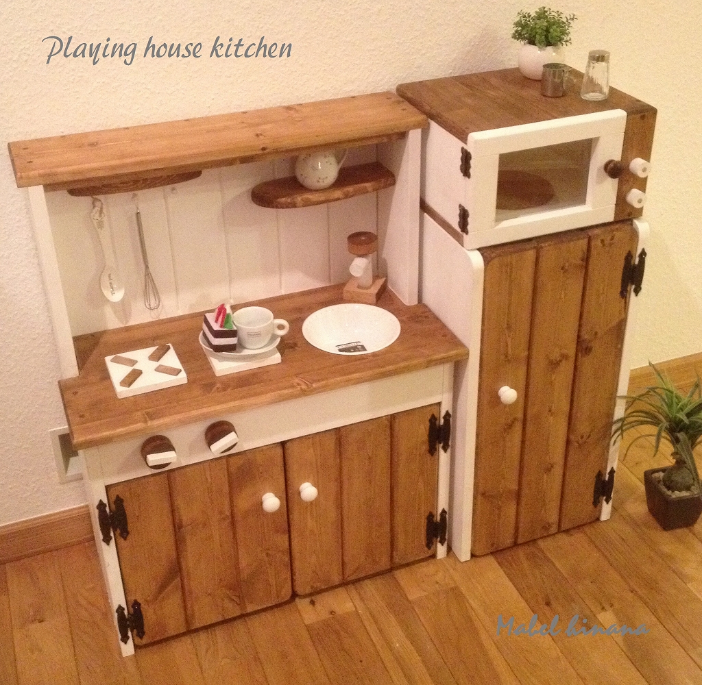 ままごとキッチン DIY