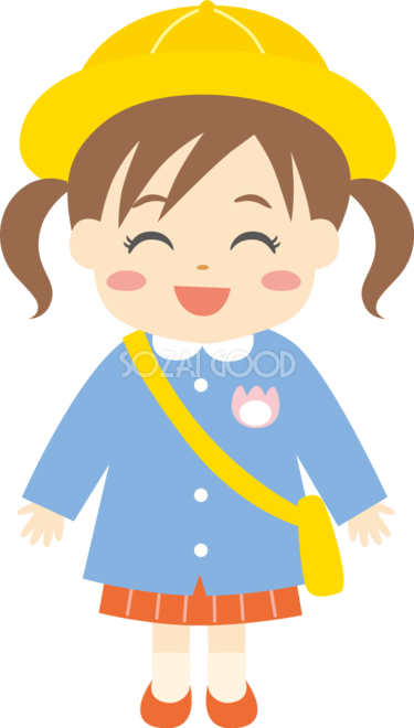 うっしっしと笑う子供たちの水彩イラスト水彩の挿し絵屋さん