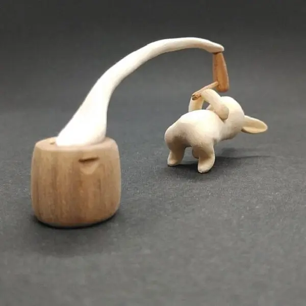 兎の餅つきの楽しさを再発見TikTok