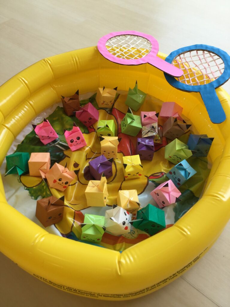 室内遊び 子供と遊ぶ♪おうちで楽しくお祭り気分！ひもくじ♪