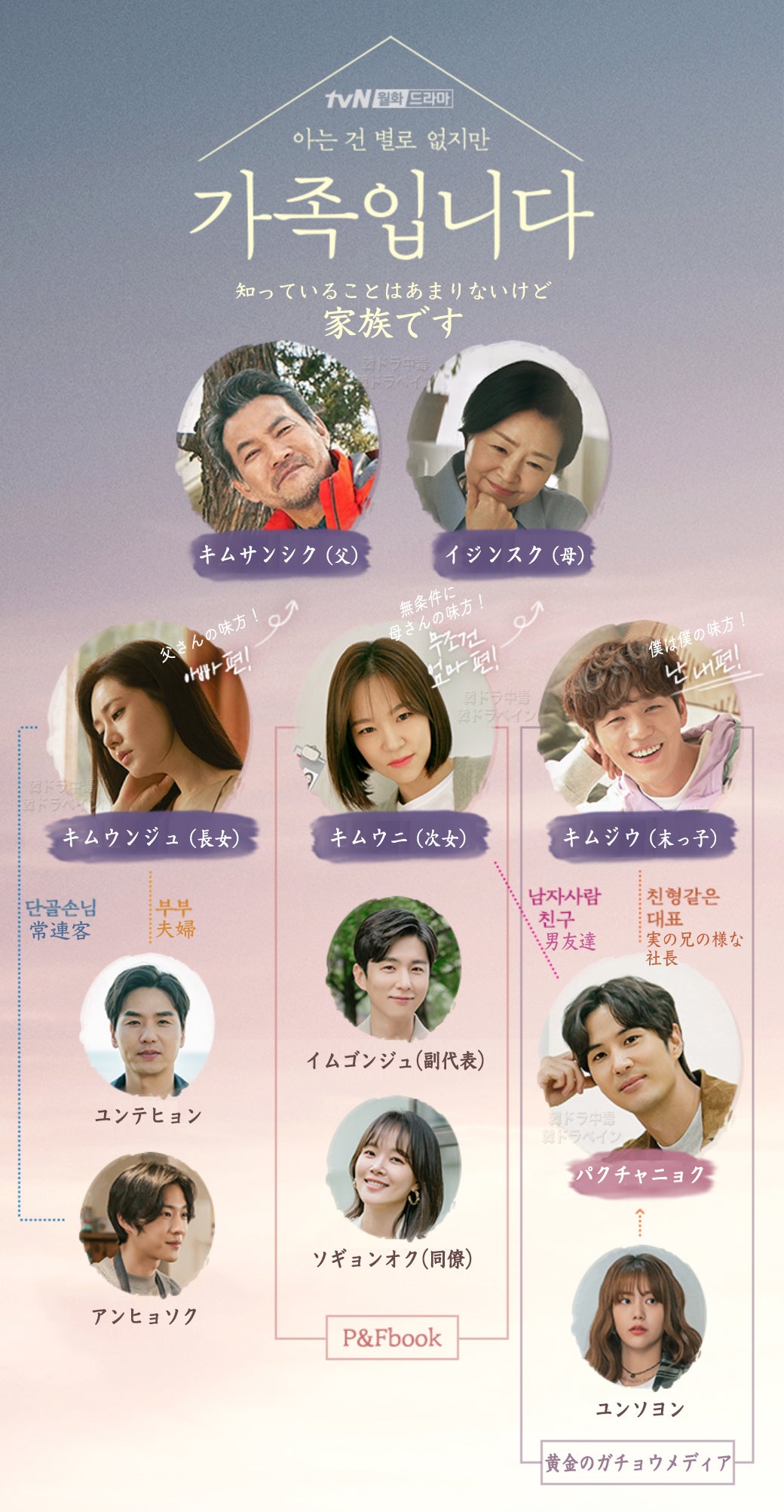 韓国ドラマ-家族なのにどうして～僕らの恋日記～-あらすじ-全話一覧-最終回まで感想あり:BSとCSの韓国ドラマ日誌-あらすじ-動画-感想を最終回まで全話発信