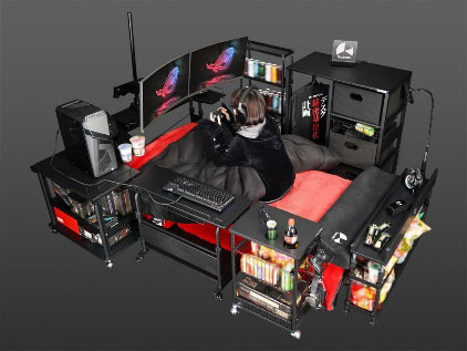 ゲーム機 同棲のレイアウト・おしゃれなインテリアコーディネートの実例RoomClip ルームクリップ