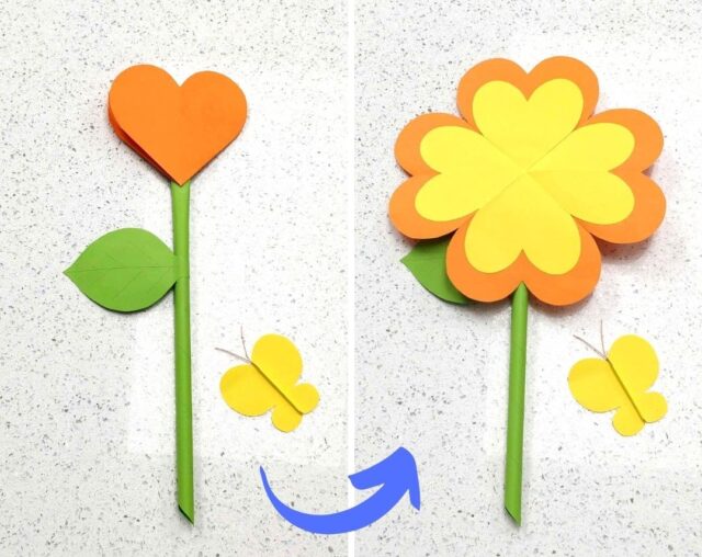 花束 製作キット 母の日 父の日 壁面 メッセージカード 保育 高齢者 趣味