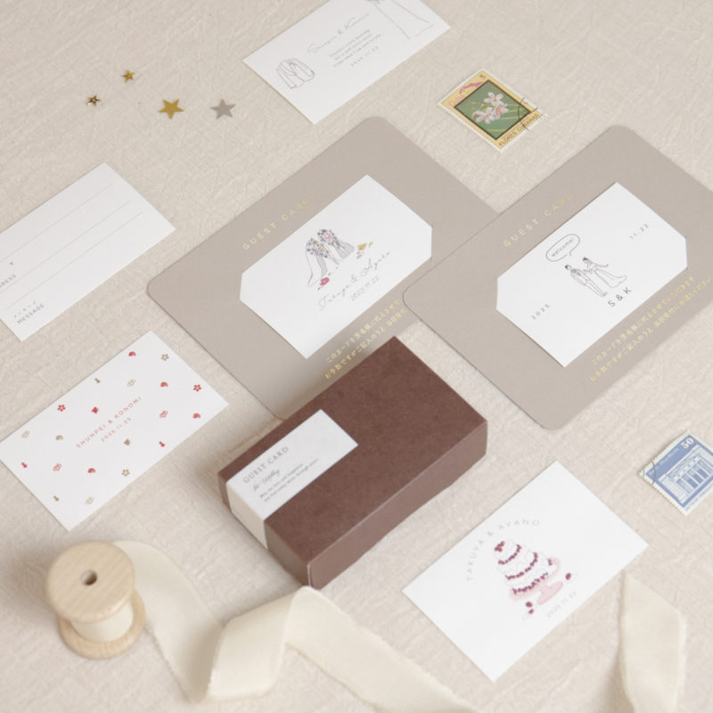 ゲストカード 招待状 結婚式 芳名帳 シンプル その他ペーパーアイテム ycn craft 𓍯プロフ必読 通販10279671Creema クリーマ