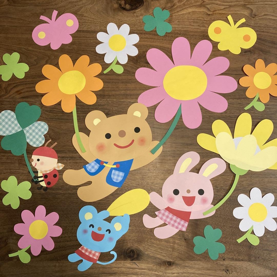 壁面・製作・おりがみ 5月の保育アイデア 保育士ワーカ