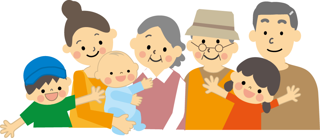 かわいい4人家族の手書きイラストのイラスト素材73512089- PIXTA