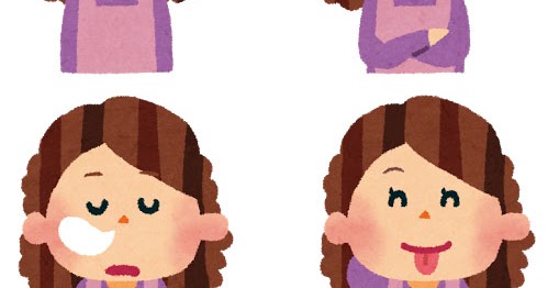 母の日・お母さんと「Mother's Day」文字イラストフリー素材 イラストミント