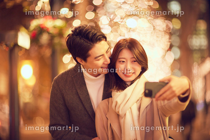 カップルフォト スマホ越しTikTok