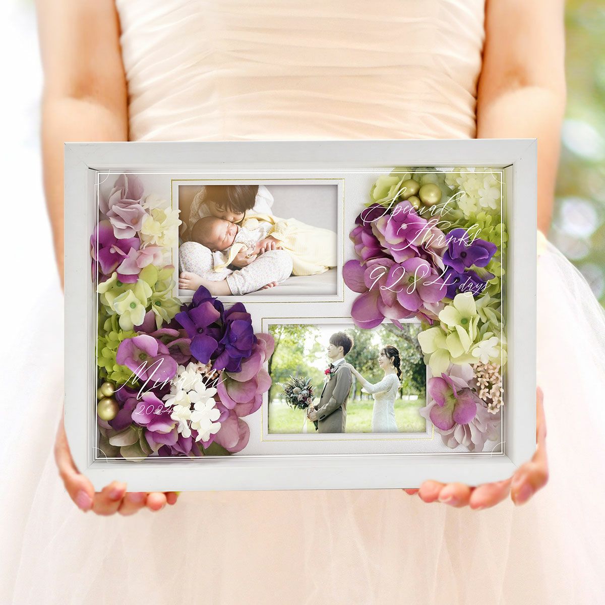 子育て感謝状100均で手作り フォトフレームでお洒落に作る方法・DIY術 - Wedding idea box