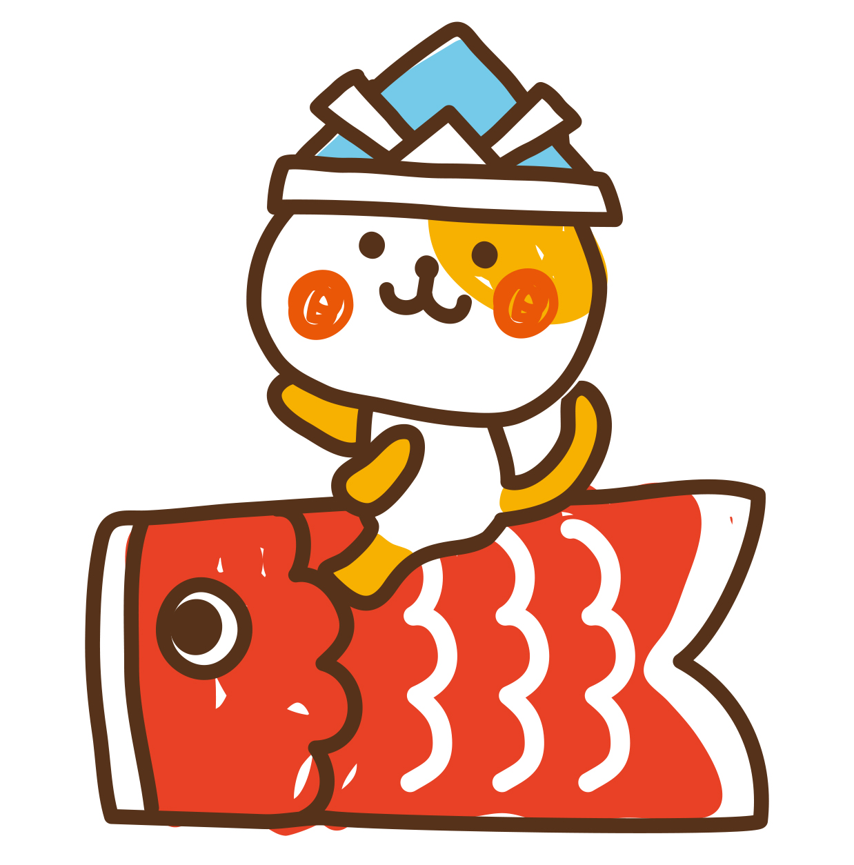 こどもの日イラストと手描き文字 カラー のイラスト素材63538007- PIXTA