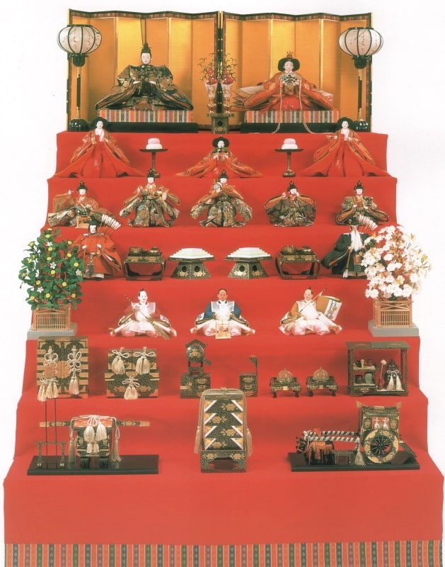 ひな人形雛人形 ひな人形 、五月人形、羽子板、破魔弓は人形の久月