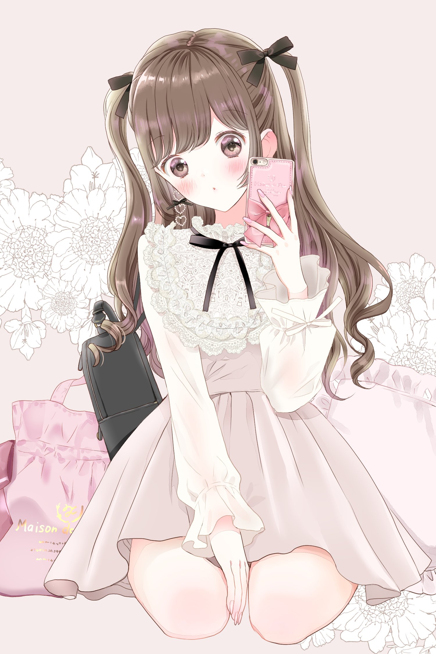 池田春香さんのインスタグラム写真 -池田春香Instagram 「このイラストをツイッターで見て遠距離恋愛の励みにしてくださっていた、カップルの方が本日ご夫婦になられたそうで、自分は何もしてないけどすごく嬉しいです！おめでとうございます🌸池田春香illustration