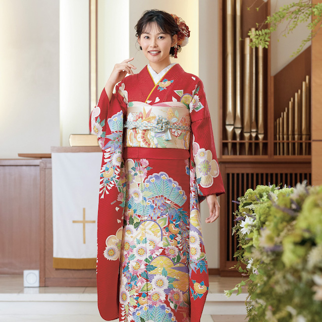 振袖用 和装小物 20点セット 長襦袢付き wk-364 着付け 着付け小物 和装 成人式 振袖 結婚式 卒業式