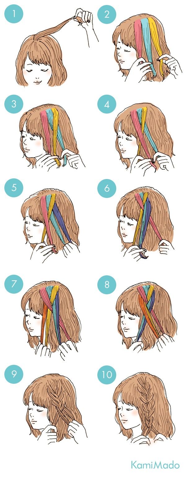 図解 子どもの簡単な編み込みのやり方kosodate LIFE 子育てライフ