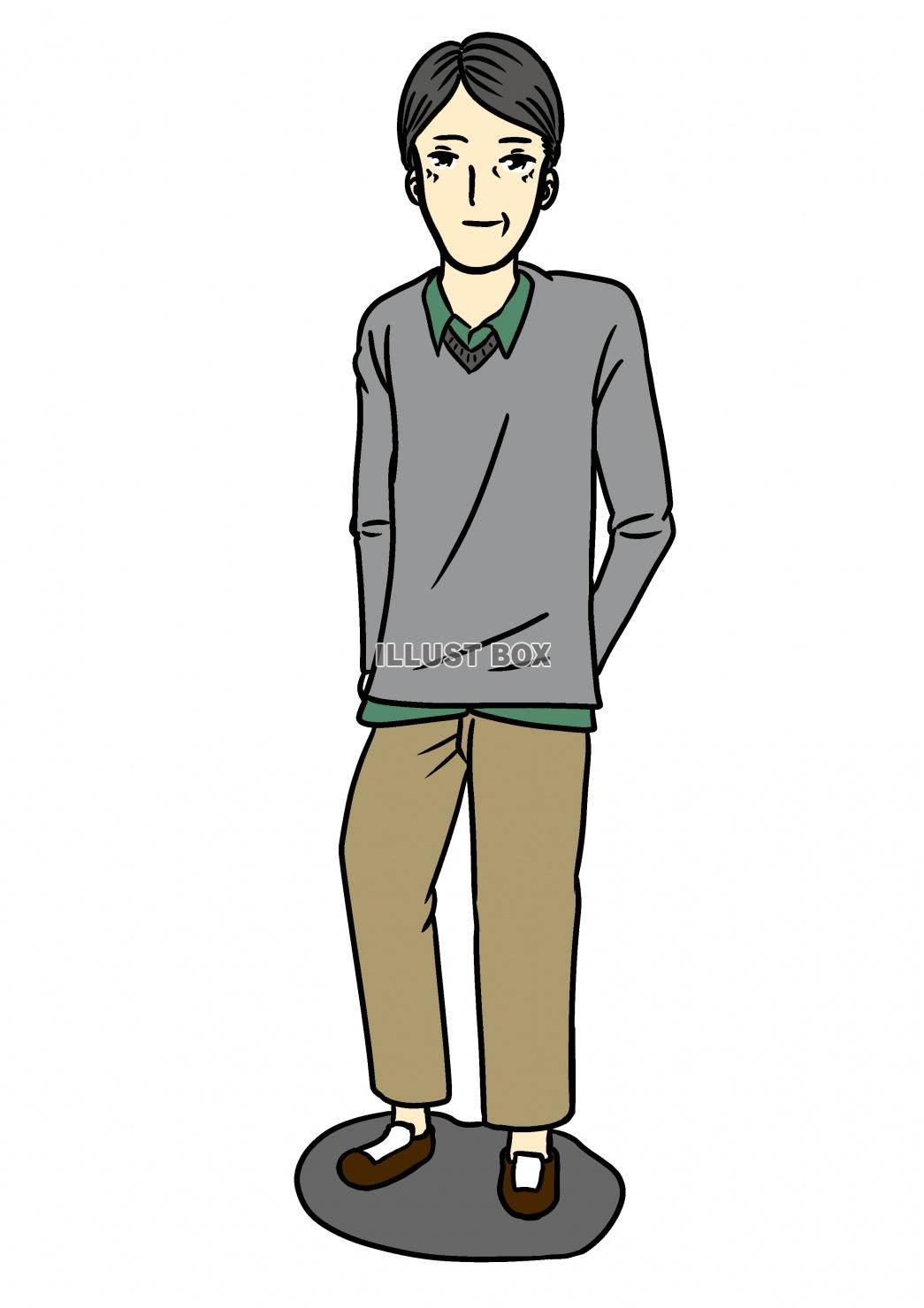 無料素材父の日をテーマにしたかわいいイラストセット。お父さんと遊ぶ子供達など