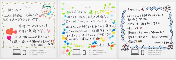 メッセージ 結婚祝い手描きイラスト無料イラスト・フリー素材なら「イラストAC」