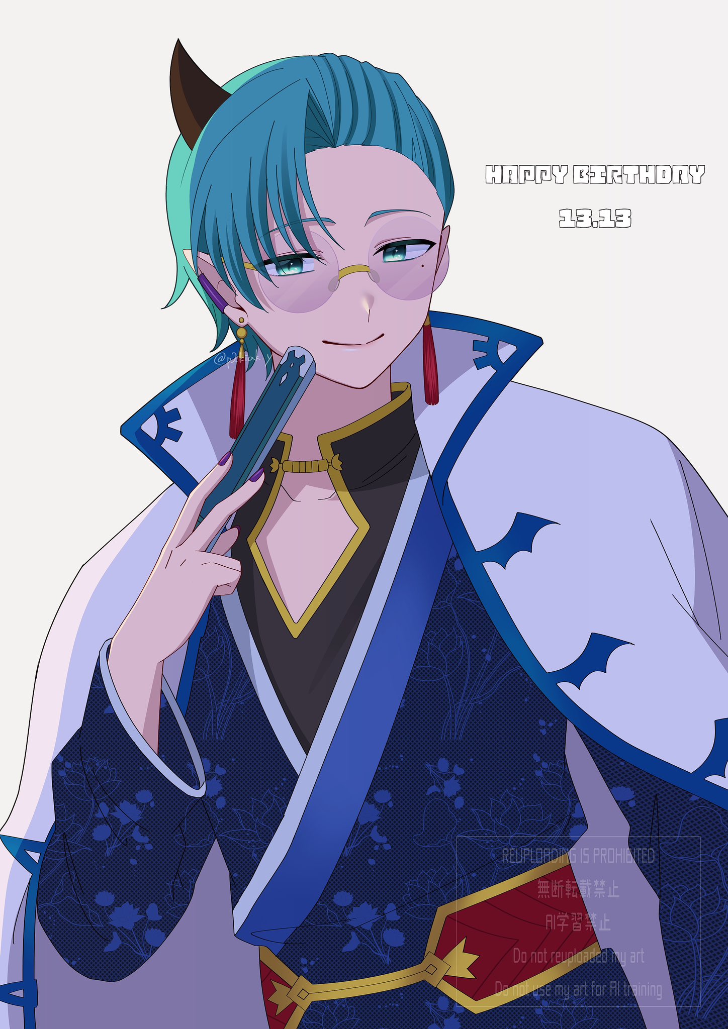 キリヲ先輩お誕生日おめでとうございます！！！！ 正確には違うけどまさかのキリヲ先輩沢山描かせて貰えて幸せでした🥹ありがとうございました🥰他の投稿はこちら ➡️ @kuyunail チップデザイン見やすいアカウント ➡️ @kuyunail2 カラーメモ 217→クリア×P217