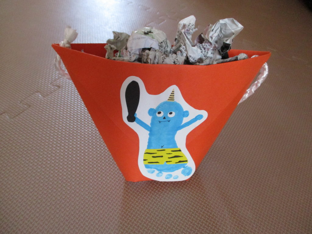 ０歳児 つぼみ組 ～鬼は外 福は内～ – 社会福祉法人 西花畑会 こひつじ保育園