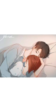 カップル添い寝中bukky. さんのイラスト - ニコニコ静画 イラスト