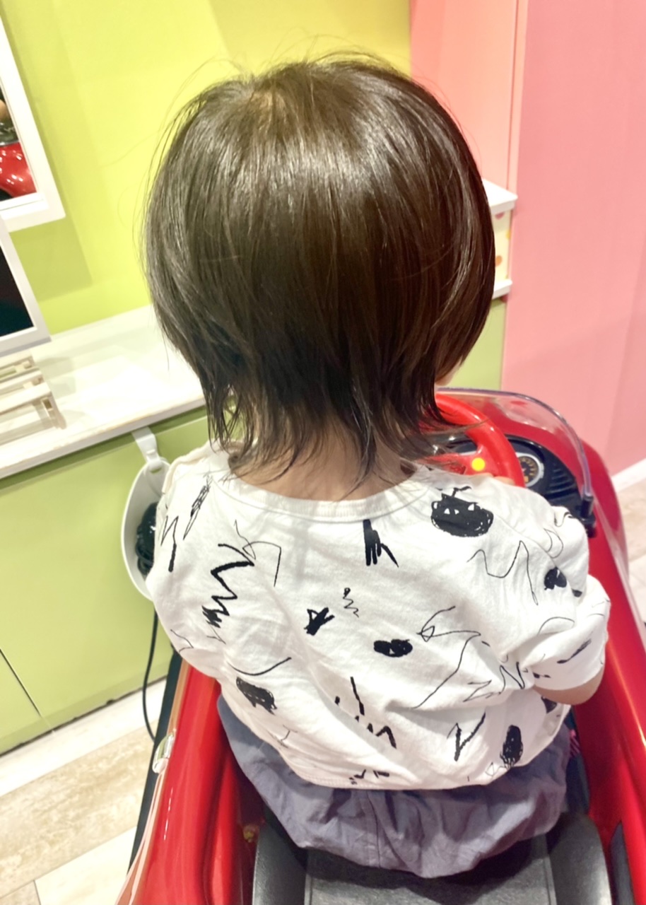 ✂︎キッズウルフマッシュ✂︎, お子様のカットもカッコ良く仕上げます👍