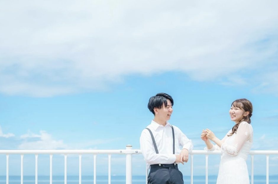 千葉の花畑でフォトウェディング・前撮りラヴィファクトリ