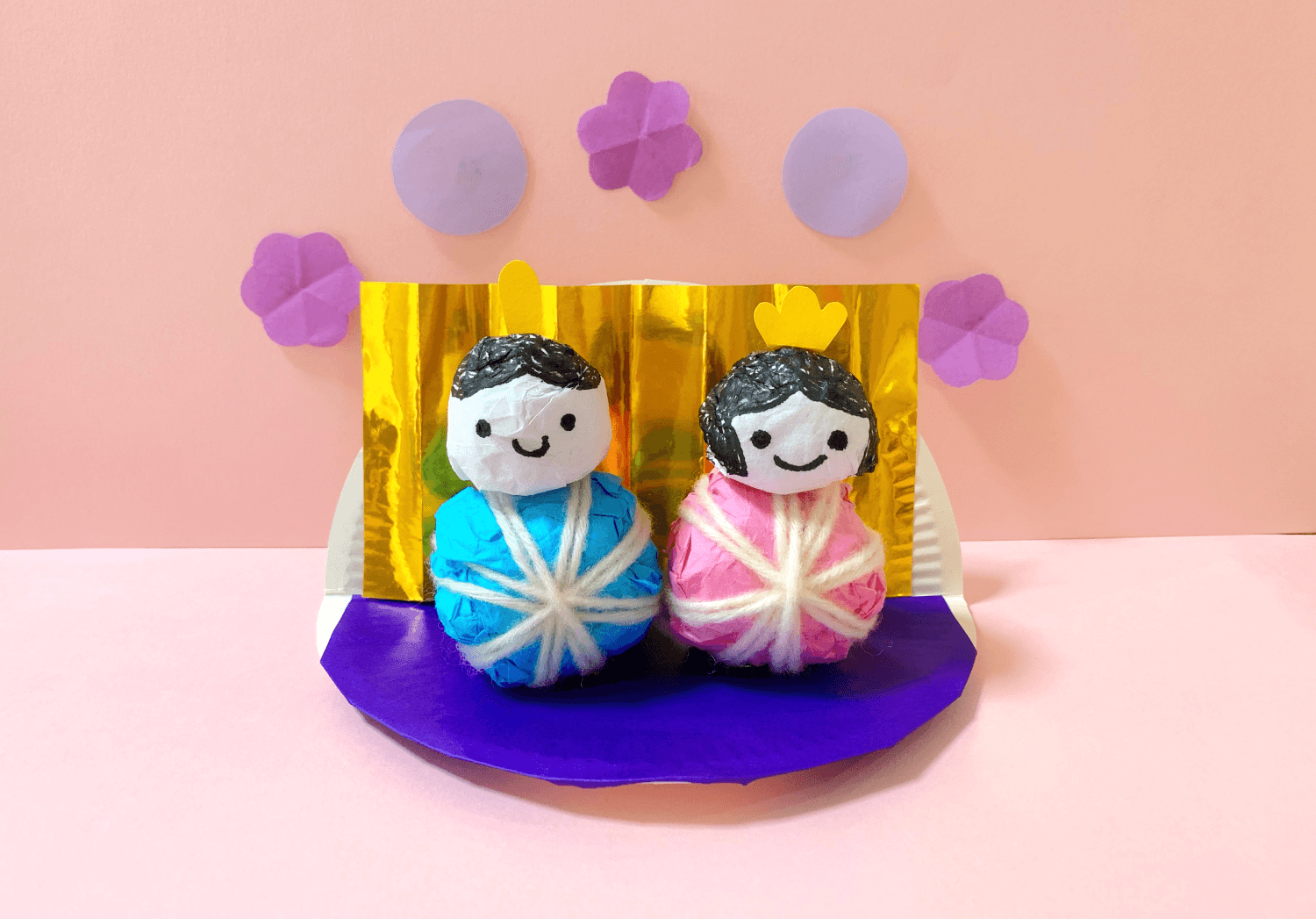 3月製作 ひらひら可愛いひな祭り製作 保育園・幼稚園・こども園- ほいくのおまもり