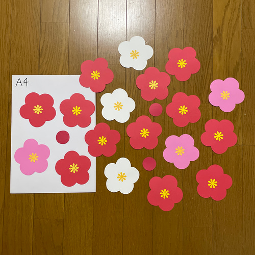 ハンドメイド 壁面飾り☆2月 3月 梅の花＆うぐいす 施設 保育園 学童その他アート じゅにくろ 通販 10846329Creema クリーマ