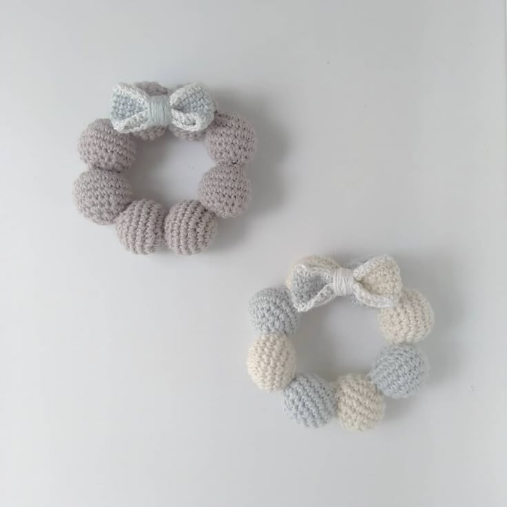 手編みでつくろう こどものおもちゃ。かわいいアイデア