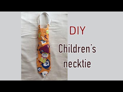 子供のハレの日に ! すぐに作れる キッズ蝶ネクタイ - YouTube