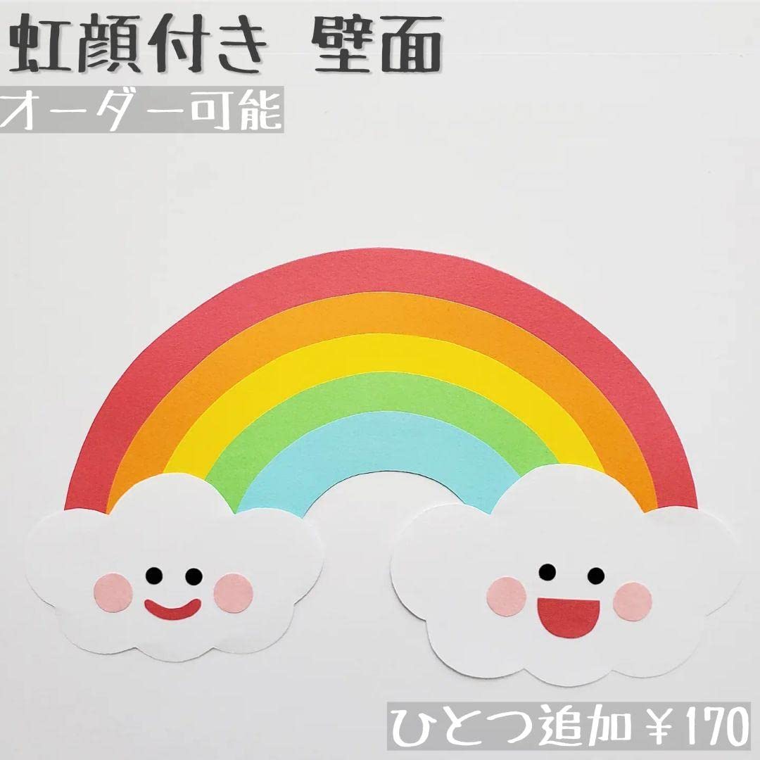 卒園式 カラフルに彩る虹の壁面アイデア集3ページ