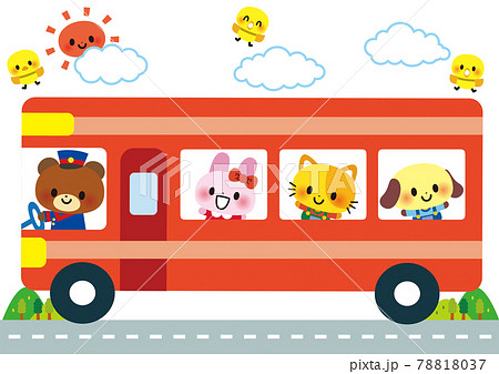 幼稚園バスイラスト - No: 25072044無料イラスト・フリー素材なら「イラストAC」