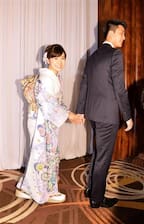 ステキ 福原愛さんの幸せ披露宴、デザートは卓球ラケット型