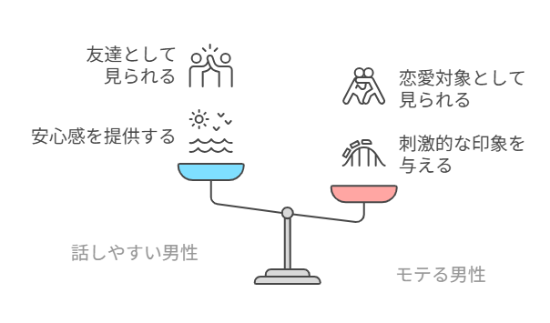 話しやすい男はモテる？モテない？いい人どまりを卒業する方法を解説マシェラボ